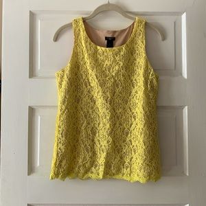 Ann Taylor Floral Lace Tank